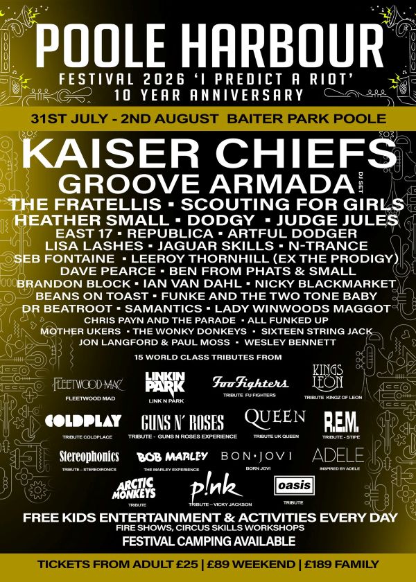 POOLE HARBOUR FESTIVAL 2026