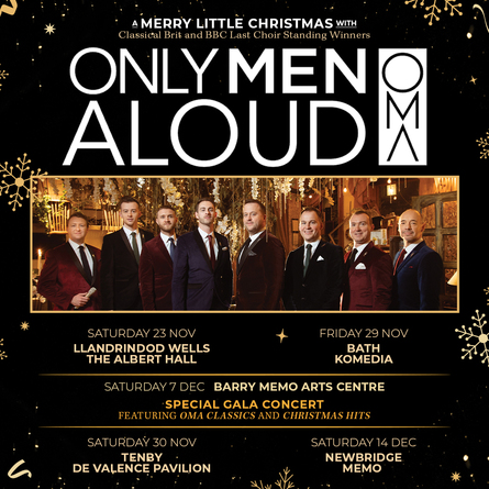 Only Men Aloud ‘A Merry Little Christmas’