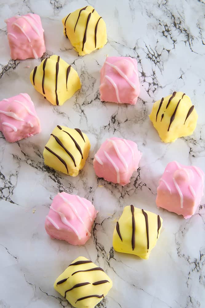 LEMON & LAVENDER FRENCH FANCIES Recipe BATH