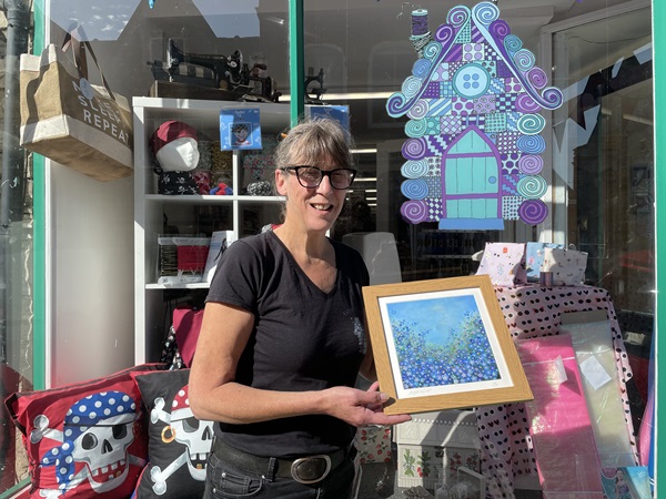 High Street+ Arts trail â€“ Helen Chapman of Fabric Shack