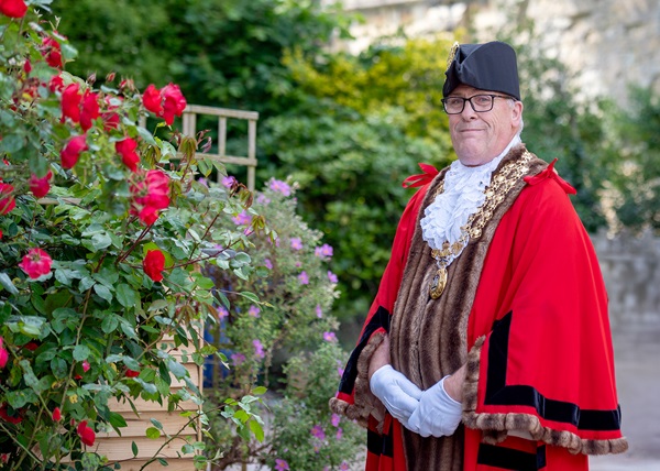 Malmesbury Mayor Cllr Phil Exton