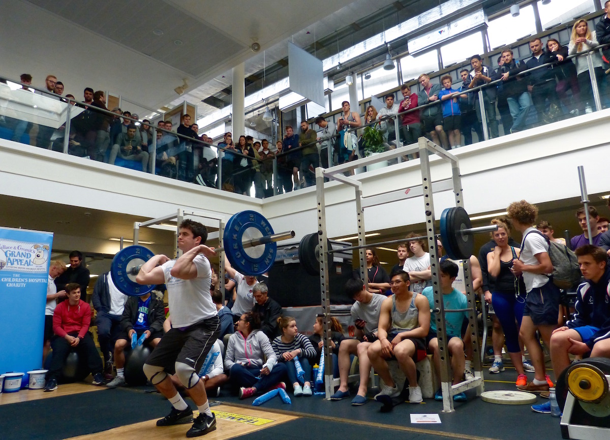 World record for Team Bath strength coach Luke Vella