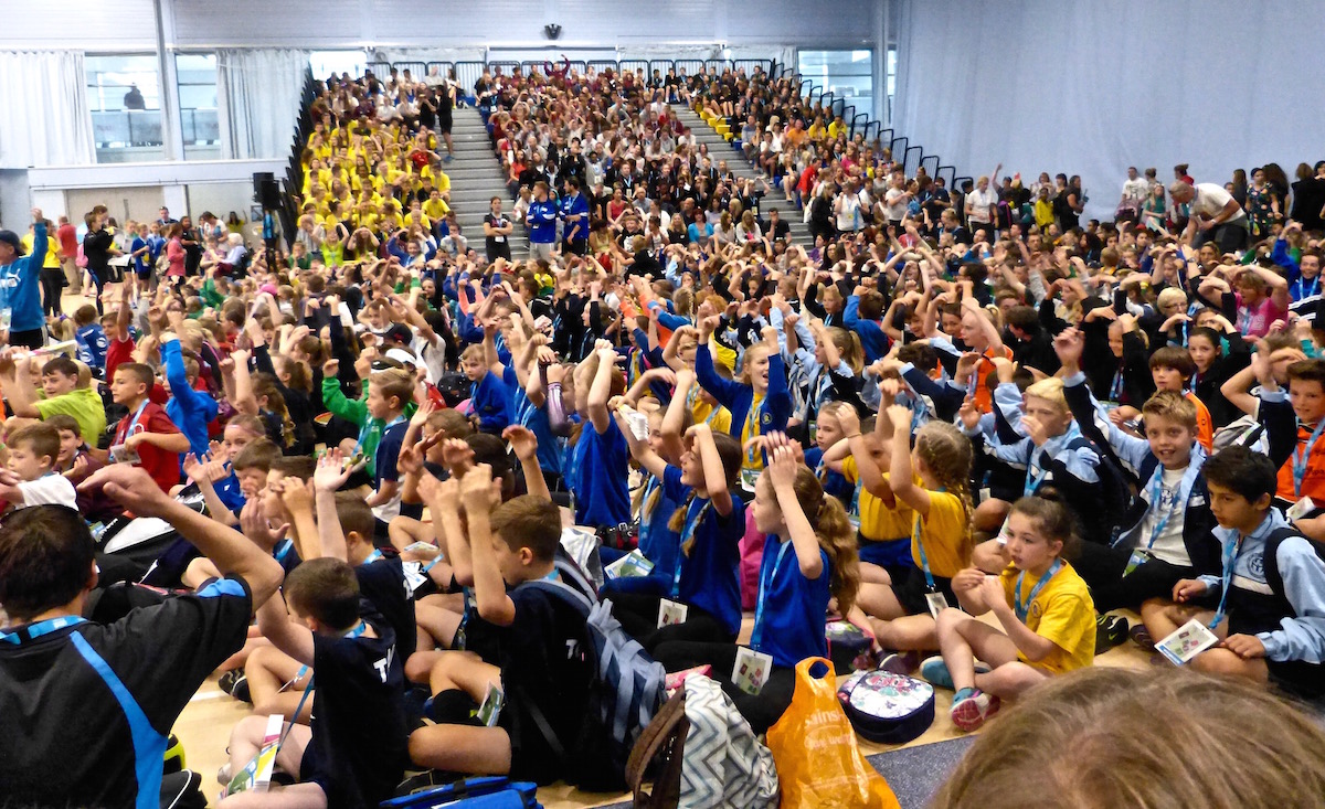 Young athletes mix with Olympians at Team Bath training village